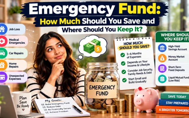 Emergency fund: how much to save and where to keep it