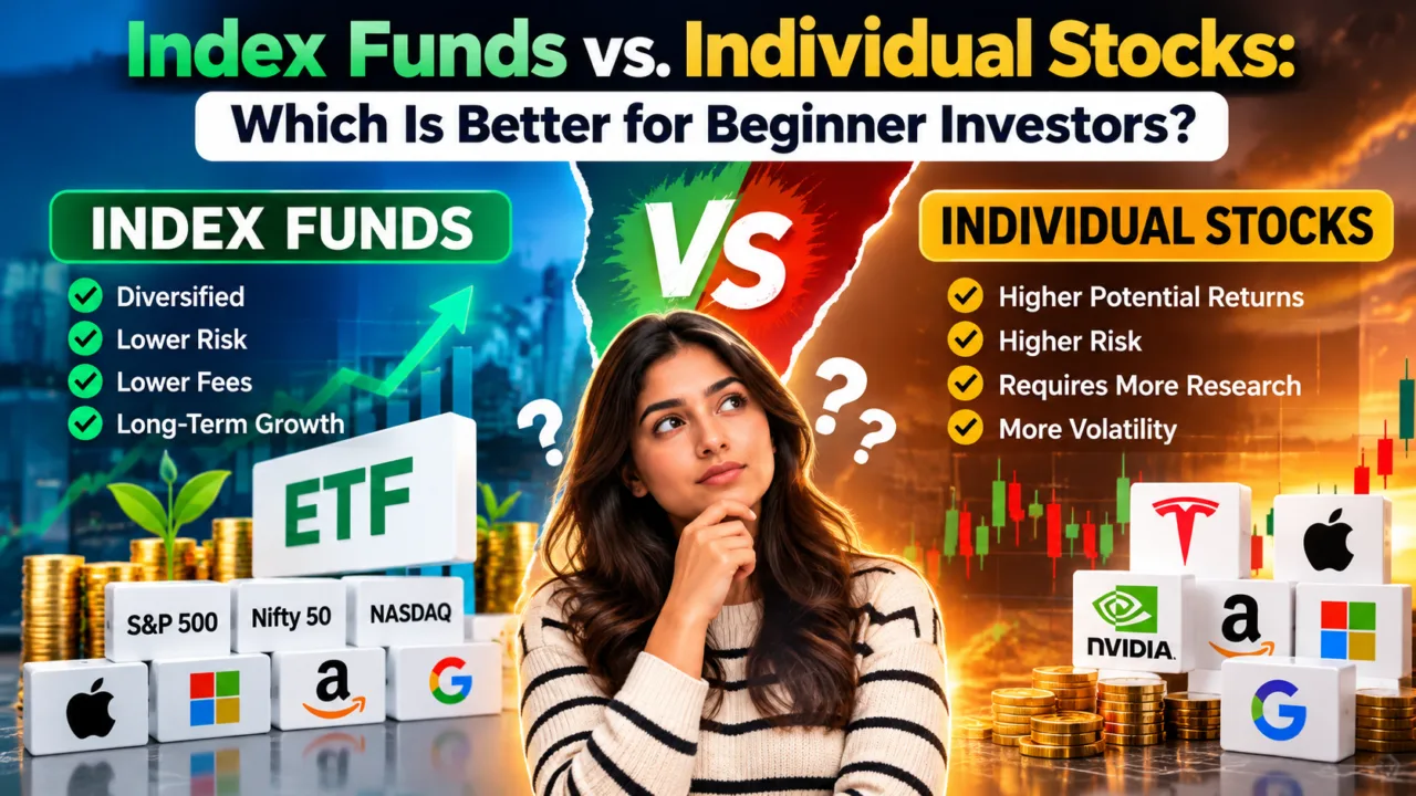 Index Funds vs Individual Stocks for Beginner Investors