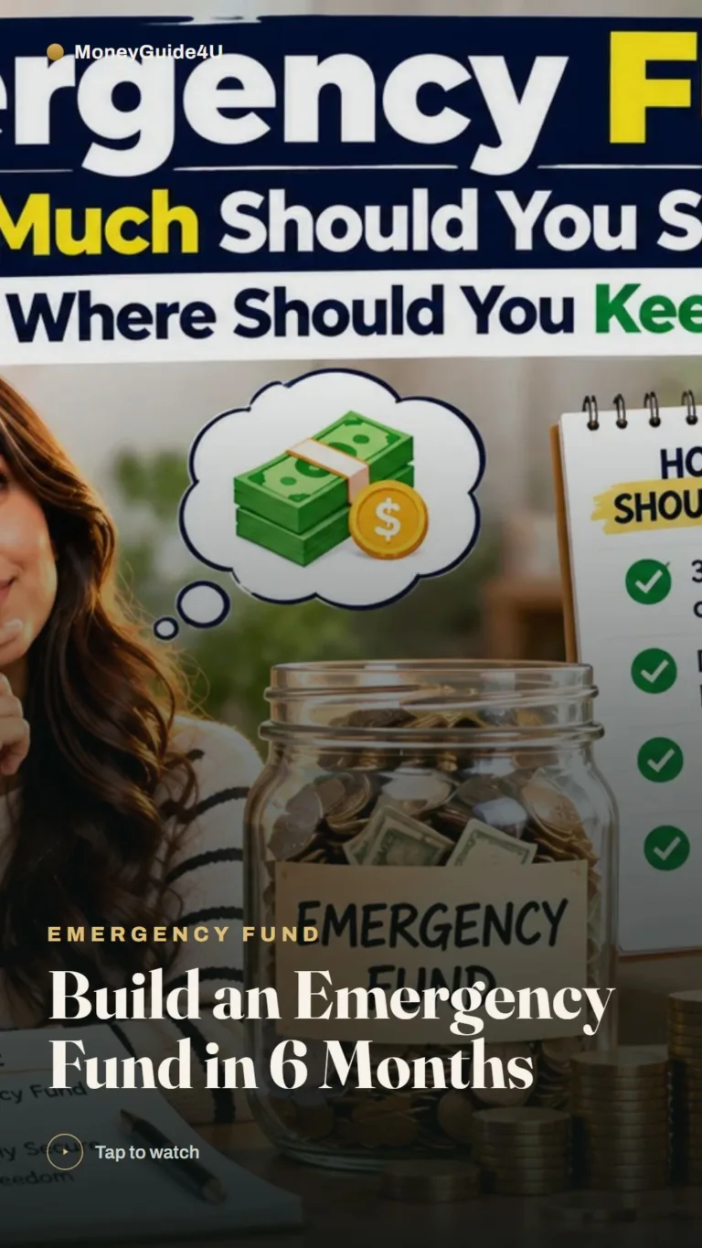 Build an Emergency Fund in 6 Months