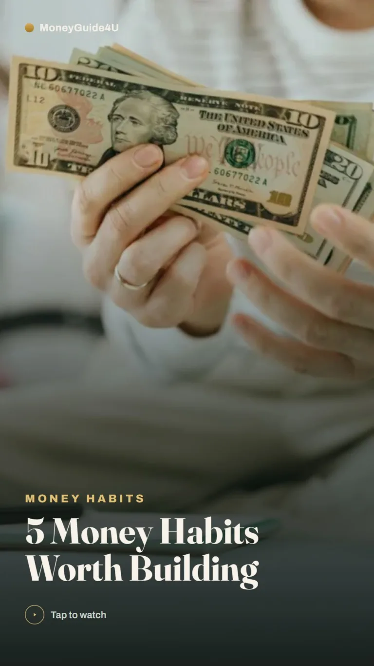 5 Money Habits That Can Improve Your Finances
